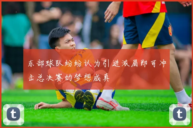 东部球队纷纷认为引进浓眉即可冲击总决赛的梦想成真